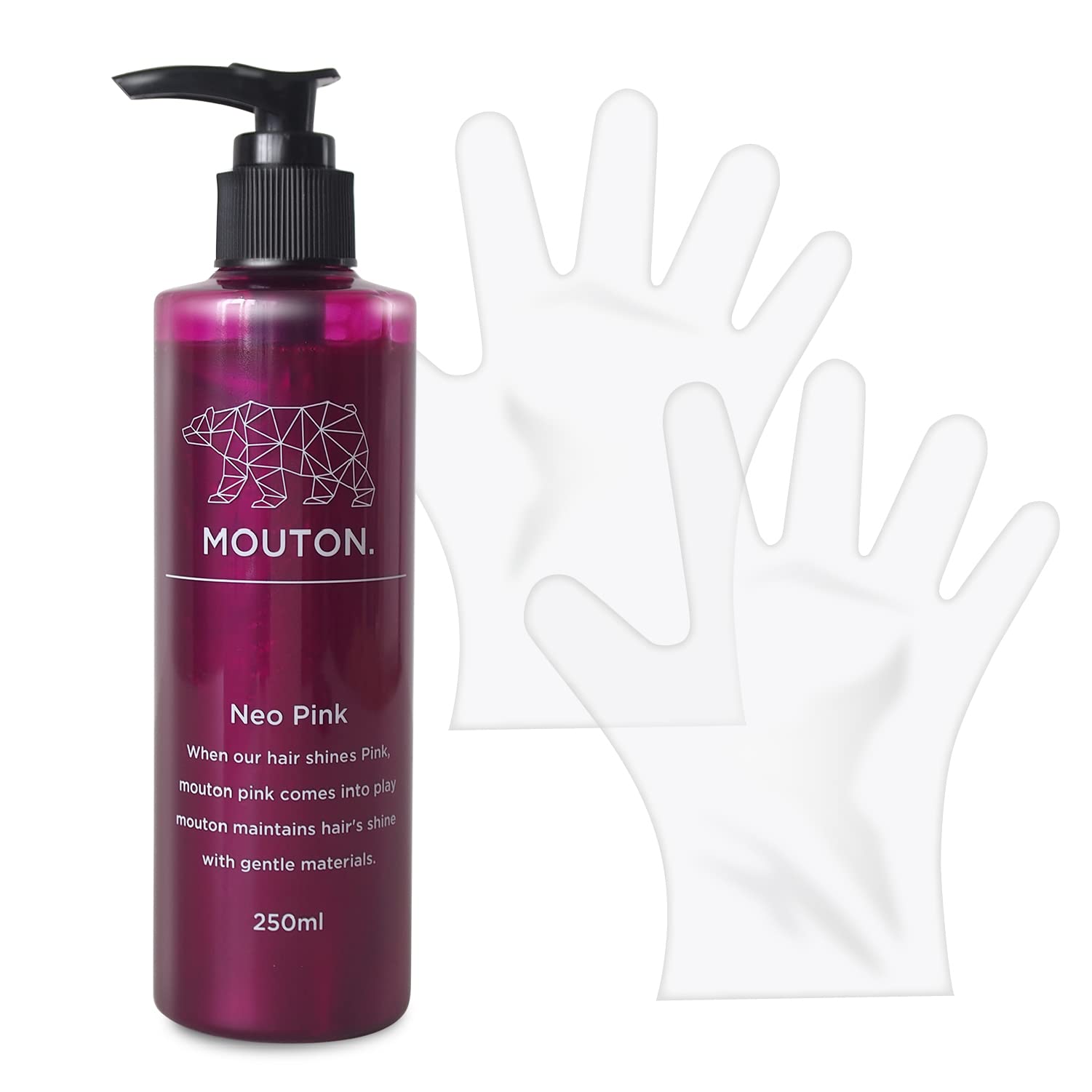 Beauty Salon Exclusive Neo Pink Shampoo MOUTON 250mL Pink Shampoo Color Shampoo Vinyl Gloves Included
Beauty Salon Exclusive Neo Pink Shampoo MOUTON 250mL Pink Shampoo Color Shampoo Vinyl Gloves Included