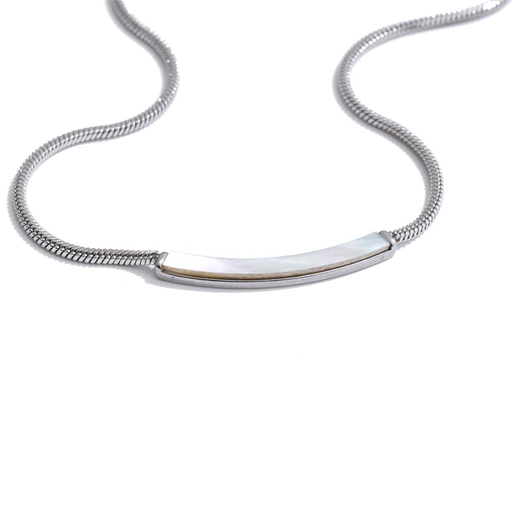 Yhpup Stainless Steel Natural Shell Chain Necklace Gold Silver Color Stain Less Metal Modern Jewellery Waterproof Daily Gift
Yhpup Stainless Steel Natural Shell Chain Necklace Gold Silver Color Stain Less Metal Modern Jewellery Waterproof Daily Gift