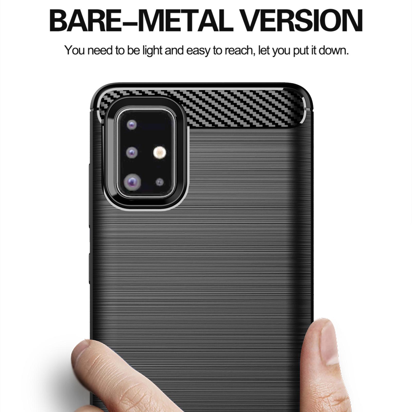 1.8mm eat Dissipation TPU Case Full Brushed Surface Coverage Carbon Fiber Texture Phone Cover for Samsung Galaxy A71 4G SM-A715 Black
1.8mm eat Dissipation TPU Case Full Brushed Surface Coverage Carbon Fiber Texture Phone Cover for Samsung Galaxy A71 4G SM-A715 Black