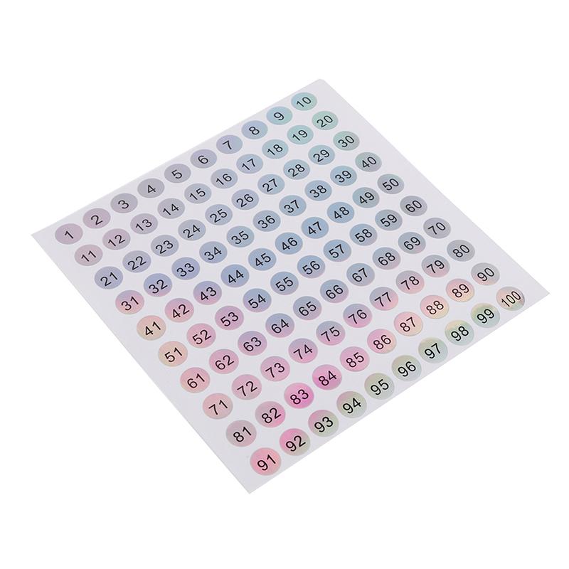 1-500 Laser Number Label Stickers Craft Nail Polish Lipstick Color Tags Sticker one size
1-500 Laser Number Label Stickers Craft Nail Polish Lipstick Color Tags Sticker one size