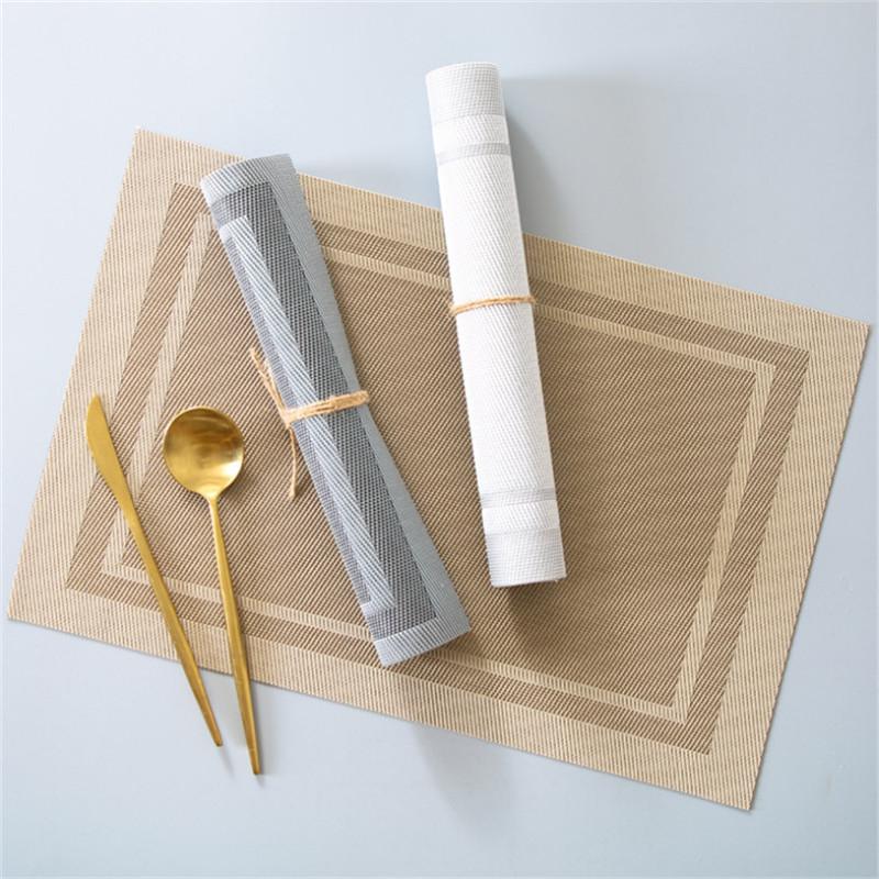 1Pc 30x45cm Double Frame PVC Table Placemat Dining Cup Coaster Kitchen Accessories Washable Tableware Mat 30x45cm салатный
1Pc 30x45cm Double Frame PVC Table Placemat Dining Cup Coaster Kitchen Accessories Washable Tableware Mat 30x45cm салатный