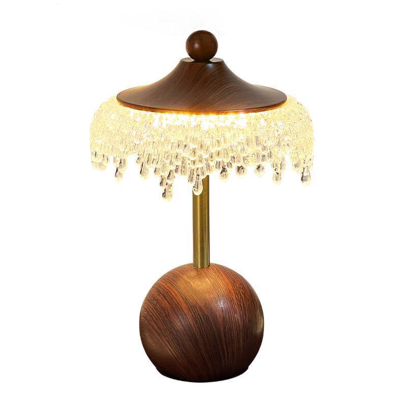 Французская винтажная настольная лампа в форме капли воды - Ретро грецкий орех, настольная лампа для создания атмосферы в спальне
Французская винтажная настольная лампа в форме капли воды - Ретро грецкий орех, настольная лампа для создания атмосферы в спальне
