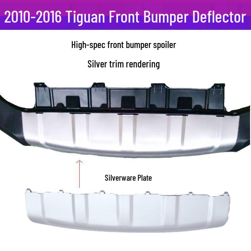 Tiguan Bumper Air Deflector Lower Lip & Guard Plate for 10-12 13-16 Models with Silver Trim
Tiguan Bumper Air Deflector Lower Lip & Guard Plate for 10-12 13-16 Models with Silver Trim