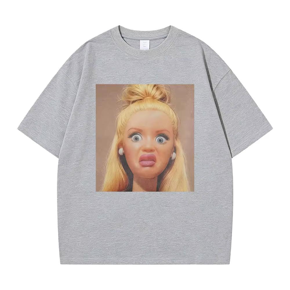 Hot Funny Disgusting Doll Meme Graphic Tshirts Unisexs Women High Quality Cotton T Shirts Unisex Oversized Short Sleeves Tshirts 4XL
Hot Funny Disgusting Doll Meme Graphic Tshirts Unisexs Women High Quality Cotton T Shirts Unisex Oversized Short Sleeves Tshirts 4XL