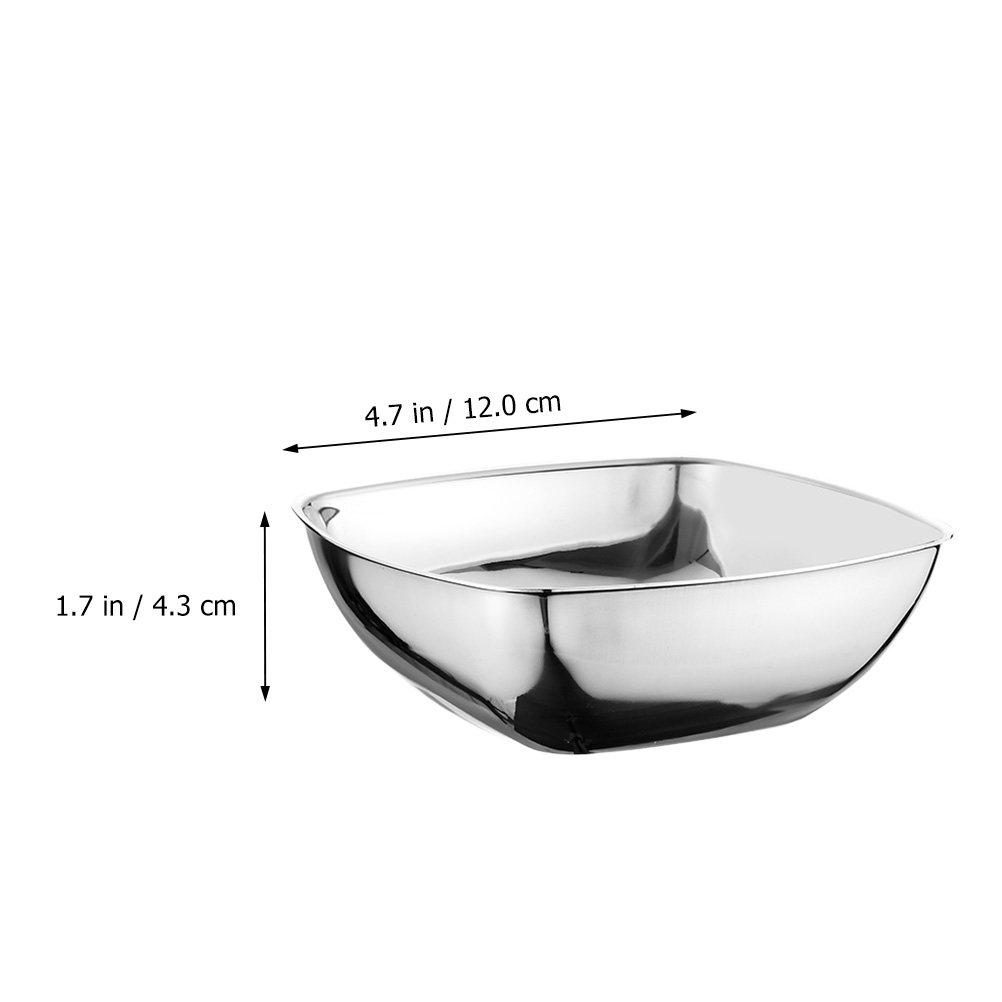 1Pcs Stainless Steel Square Food Bowl Multifunctional Salad Rice Soup Bowl Easy Clean Cooking Pot Vegetable Basin
1Pcs Stainless Steel Square Food Bowl Multifunctional Salad Rice Soup Bowl Easy Clean Cooking Pot Vegetable Basin