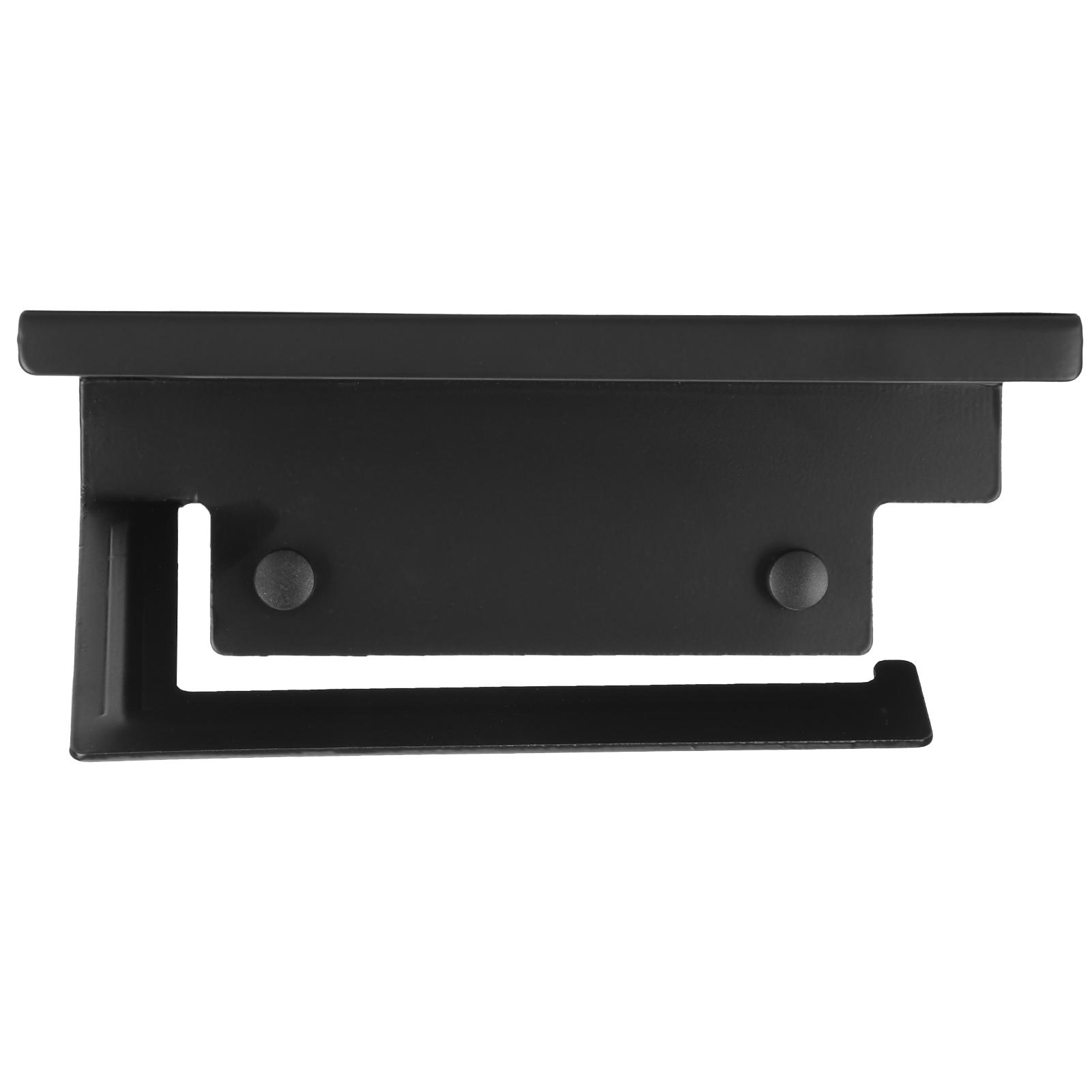 Toilet Paper Rack Wall Mounted Paper Towel Stand with Phone Holder Bathroom Supplies Black
Toilet Paper Rack Wall Mounted Paper Towel Stand with Phone Holder Bathroom Supplies Black