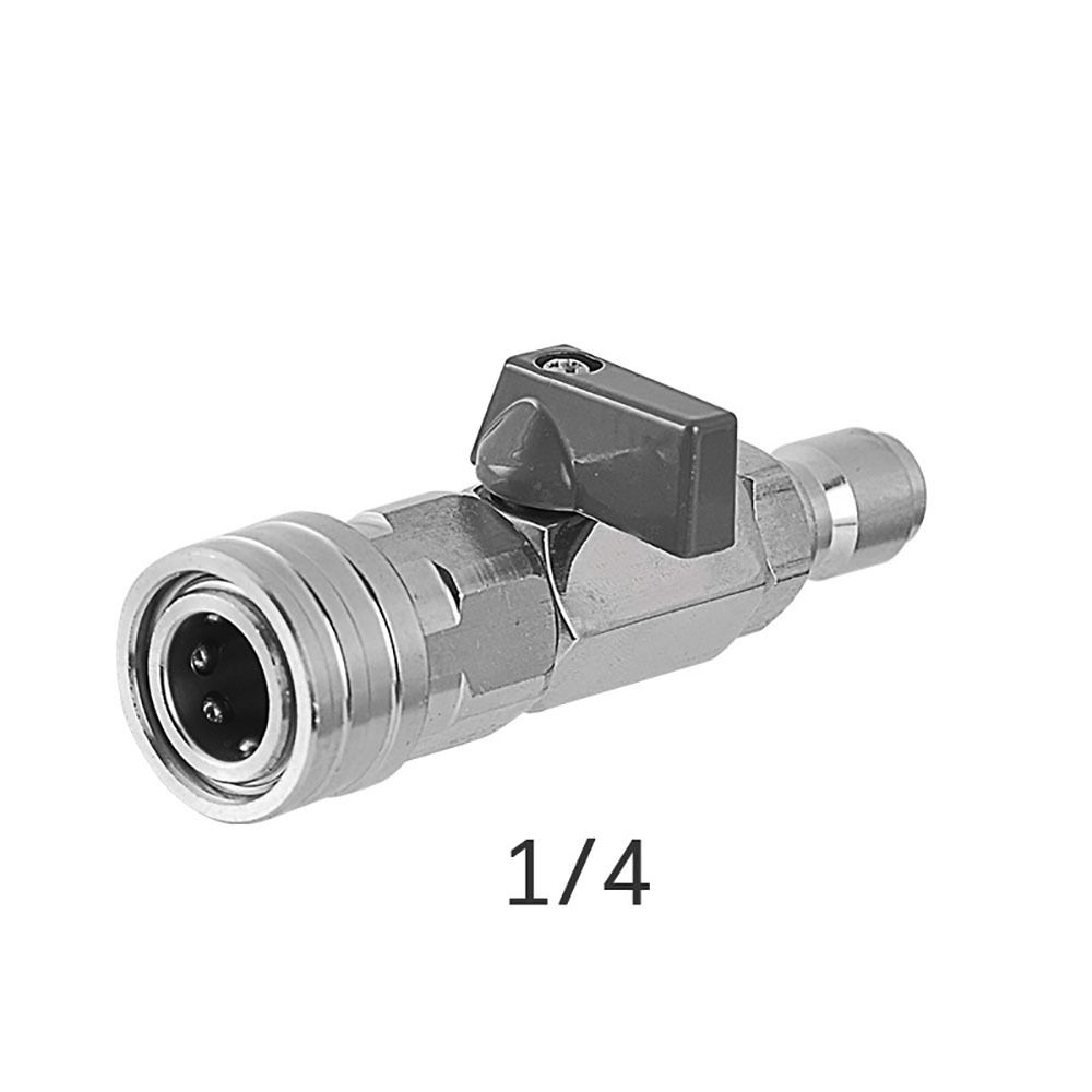 1Pcs for Power Washer Ball Valve Kit Water Flow Switch 3/8 1/4 Inch Washer Quick Connector Stainless Steel High Pressure
1Pcs for Power Washer Ball Valve Kit Water Flow Switch 3/8 1/4 Inch Washer Quick Connector Stainless Steel High Pressure