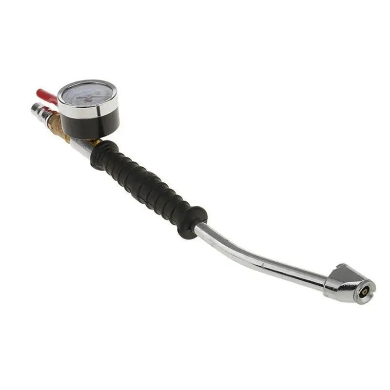 220PSI Air Tyre Pressure Inflator Gauge Valved Compressor For Car Van Bike Tire Maximum Pressure 220PSI Rubber Handle
220PSI Air Tyre Pressure Inflator Gauge Valved Compressor For Car Van Bike Tire Maximum Pressure 220PSI Rubber Handle