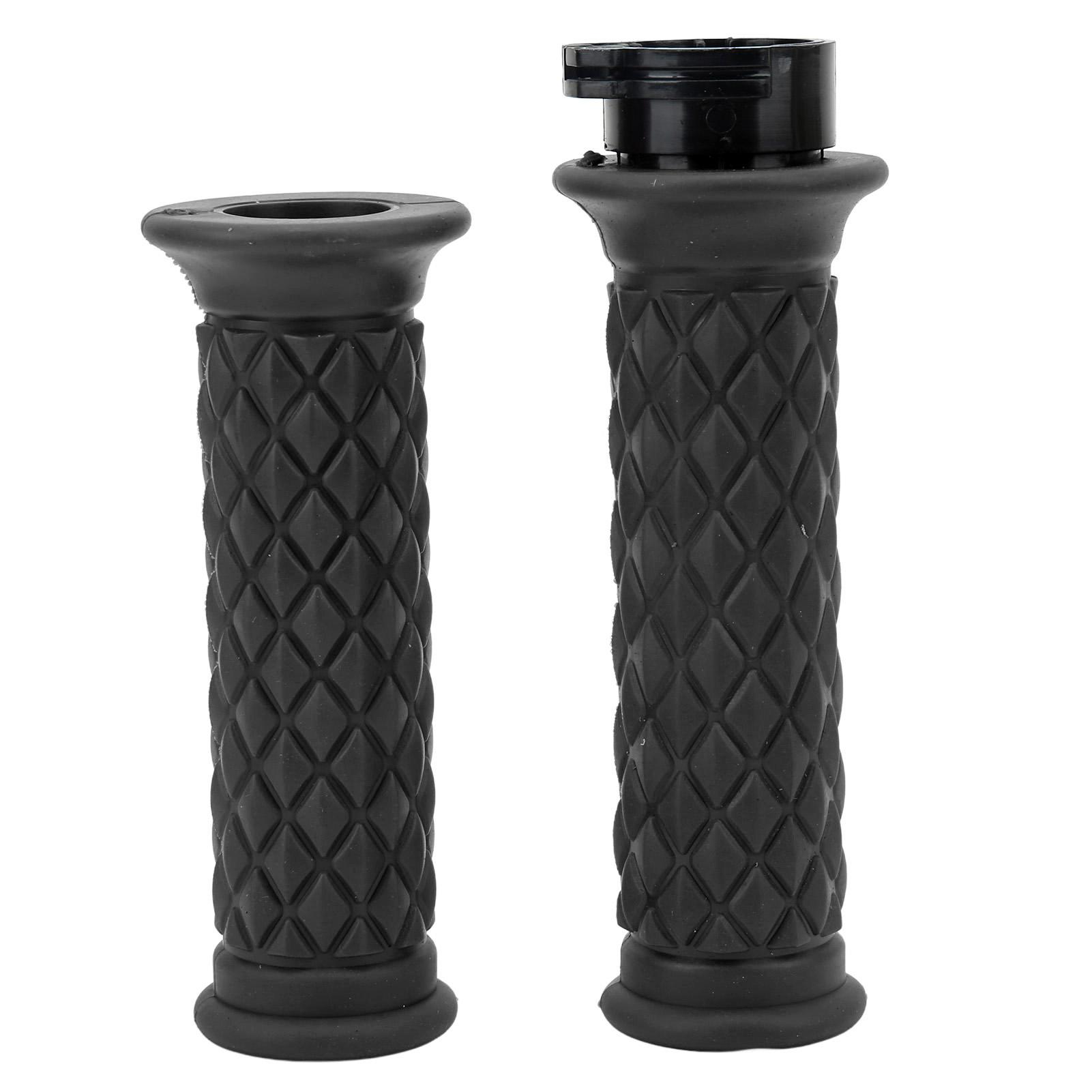 1 Pair Motorcycle Handle Grip 25mm Left Right Universal Throttle Handle Replacement for CBR600RR CBR1000RR Black
1 Pair Motorcycle Handle Grip 25mm Left Right Universal Throttle Handle Replacement for CBR600RR CBR1000RR Black