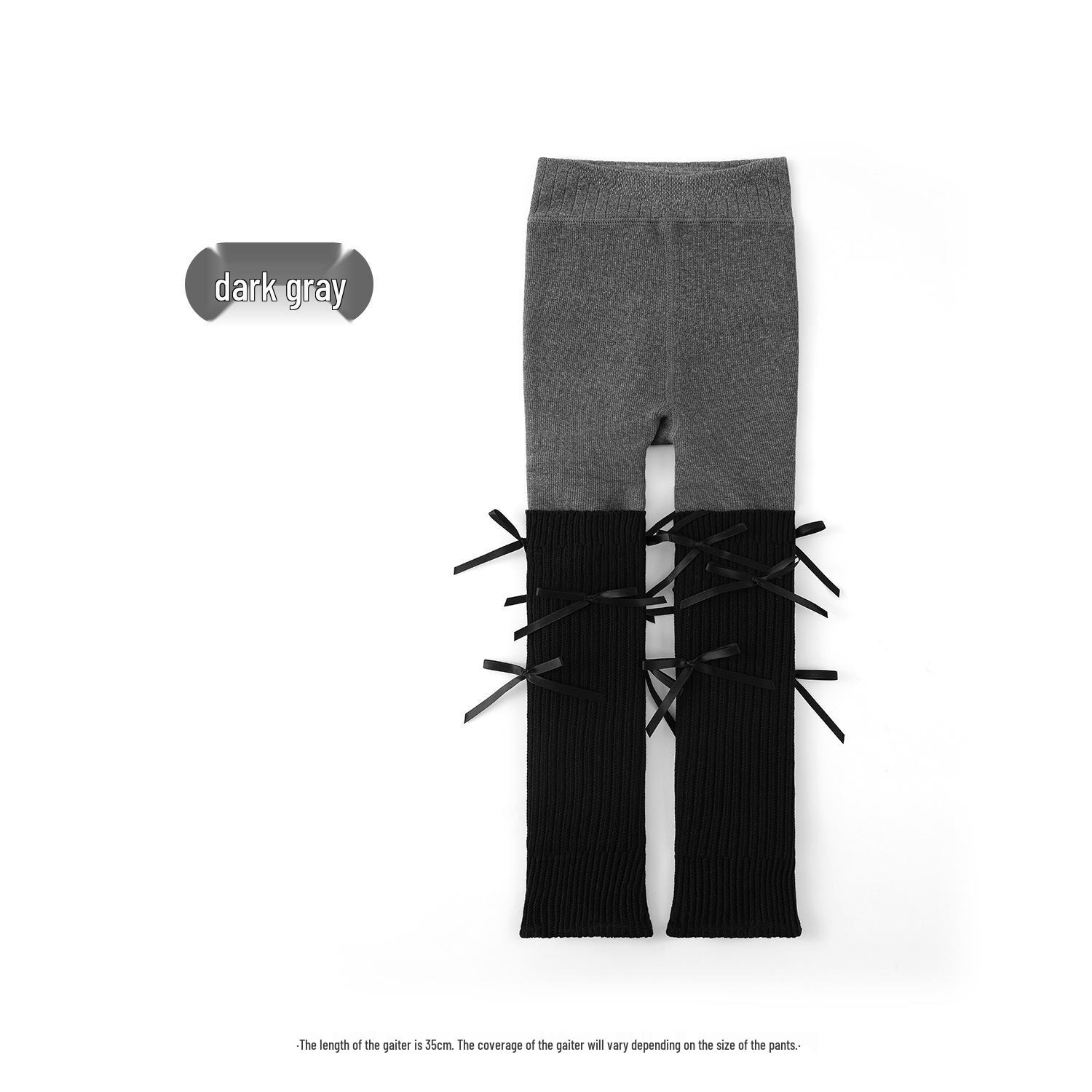 Children s Bowknot Plush Lined Winter Pants - Warm & Stylish Tights XS (Height 65-75cm) Open Crotch темно-сірий
Children s Bowknot Plush Lined Winter Pants - Warm & Stylish Tights XS (Height 65-75cm) Open Crotch темно-сірий