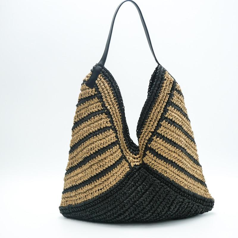 Shoulder paper rope straw woven bag large capacity handmade magnetic buckle woven bag seaside vacation shoulder tote bag Magnetic Buckle
Shoulder paper rope straw woven bag large capacity handmade magnetic buckle woven bag seaside vacation shoulder tote bag Magnetic Buckle