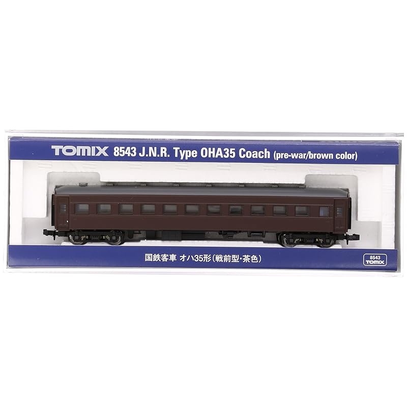 TOMIX N gauge oha35 коричневый довоенный тип 8543 модель пассажирского железнодорожного вагона
TOMIX N gauge oha35 коричневый довоенный тип 8543 модель пассажирского железнодорожного вагона
