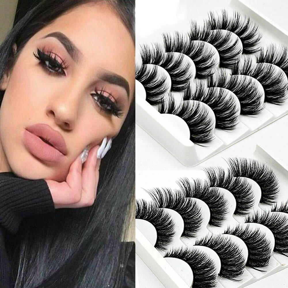 Full Strips Reusable Handmade 3D Faux Mink Hair False Eyelashes Wispy Fluffy Natural Long
Full Strips Reusable Handmade 3D Faux Mink Hair False Eyelashes Wispy Fluffy Natural Long