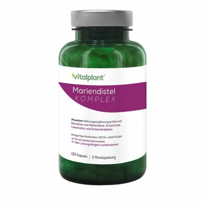 Vitalplant Milk Thistle, Dandelion, and Artichoke Complex 120 Capsules
Vitalplant Milk Thistle, Dandelion, and Artichoke Complex 120 Capsules