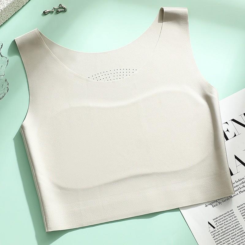 Plus Size Invisible Seamless Binder Bra - Lightweight Nude Feeling S (80-90 lbs)
Plus Size Invisible Seamless Binder Bra - Lightweight Nude Feeling S (80-90 lbs)