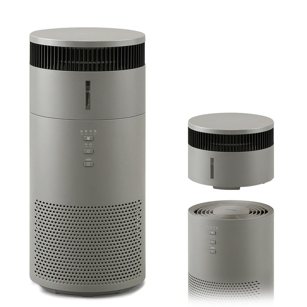 Iris Ohyama Air Purifier with Humidification 10 Tatami Humidifying Air Evaporative Fully Water Supply from Dust Energy Easy to Gray Function, Mats,
Iris Ohyama Air Purifier with Humidification 10 Tatami Humidifying Air Evaporative Fully Water Supply from Dust Energy Easy to Gray Function, Mats,