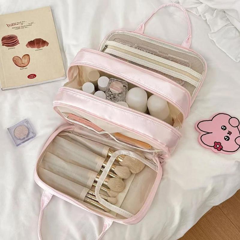 Large Capacity Portable Travel Cosmetic Bag Women S Lightweight Nylon Storage Organizer For Toiletries Easy To Carry Daily Use 1pcs
Large Capacity Portable Travel Cosmetic Bag Women S Lightweight Nylon Storage Organizer For Toiletries Easy To Carry Daily Use 1pcs