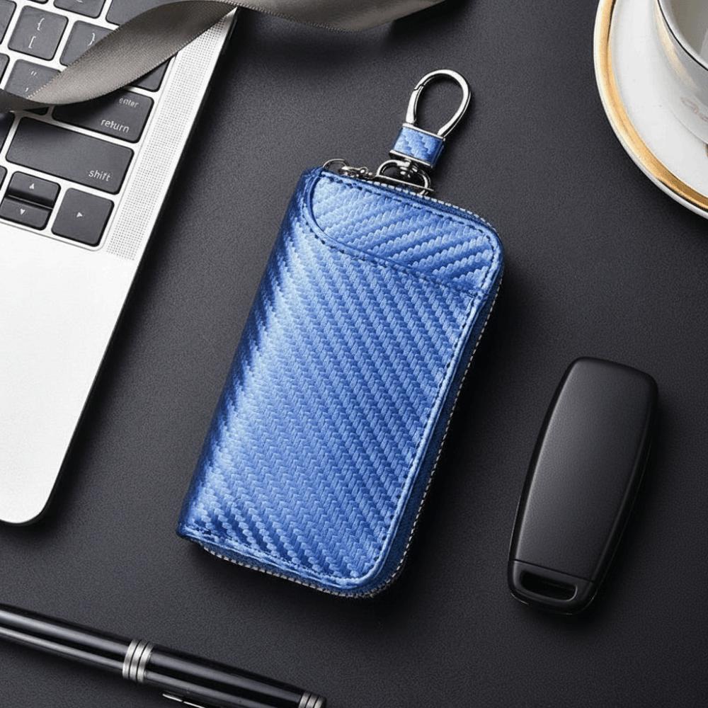 New PU Leather Keychain Bag Carbon Fiber Retro Car Key Bag Portable Mini Keys Pouch синий
New PU Leather Keychain Bag Carbon Fiber Retro Car Key Bag Portable Mini Keys Pouch синий
