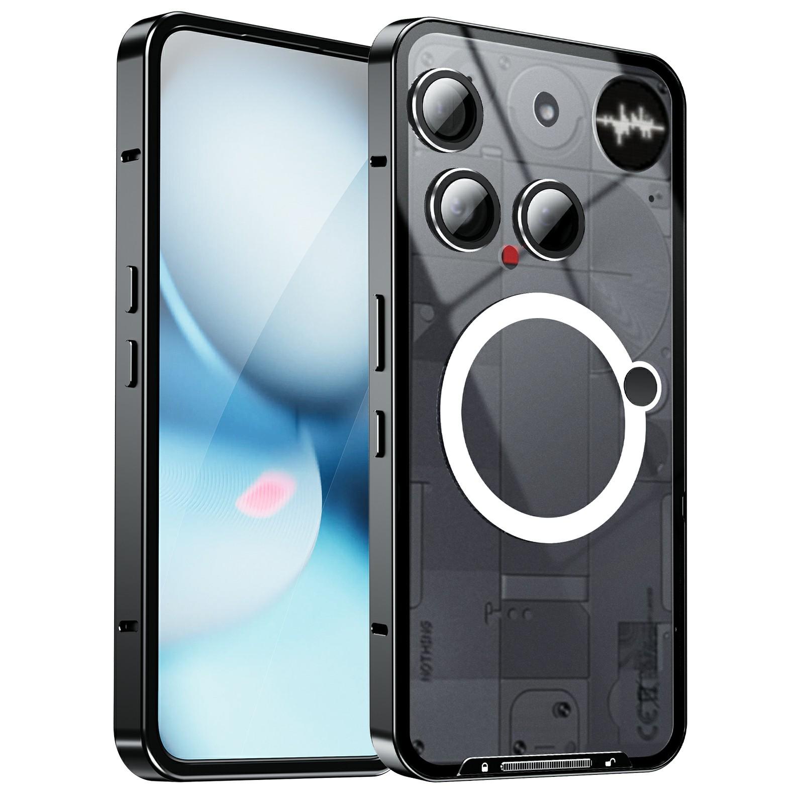 Магнитная серия Magic Shield для Nothing Phone (3) 5G Чехол Металл+ТПУ Чехол для телефона с защитой объектива Black
Магнитная серия Magic Shield для Nothing Phone (3) 5G Чехол Металл+ТПУ Чехол для телефона с защитой объектива Black
