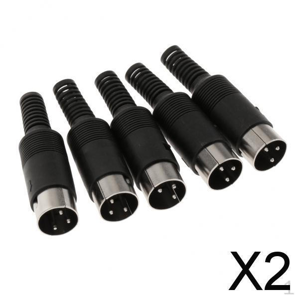 2xDIN Mini Pin Male Plug Audio Jack Connector for Keyboard/Mouse DIY 3
2xDIN Mini Pin Male Plug Audio Jack Connector for Keyboard/Mouse DIY 3