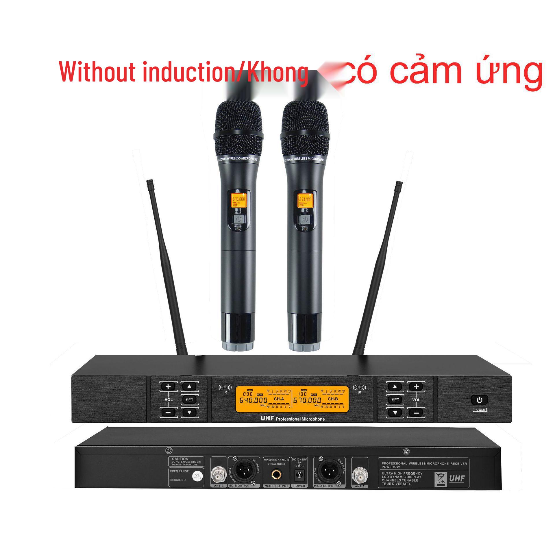 KTV U-Band High-End Wireless Lavalier Headset & Conference Microphone Set UK plug
KTV U-Band High-End Wireless Lavalier Headset & Conference Microphone Set UK plug