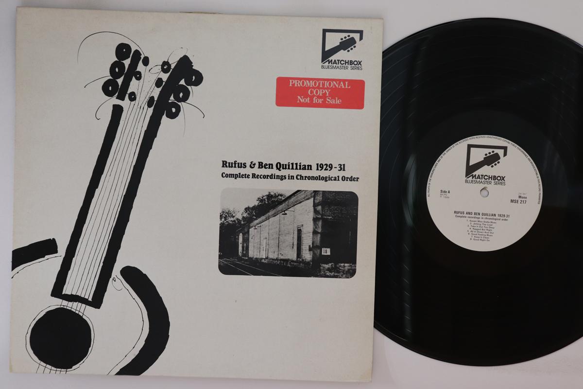 LP Пластинка RUFUS BEN QUILLIAN Rufus Ben Quillian 192931 MSE217 MATCHBOX 1984 UK Блюз Б/у
LP Пластинка RUFUS BEN QUILLIAN Rufus Ben Quillian 192931 MSE217 MATCHBOX 1984 UK Блюз Б/у
