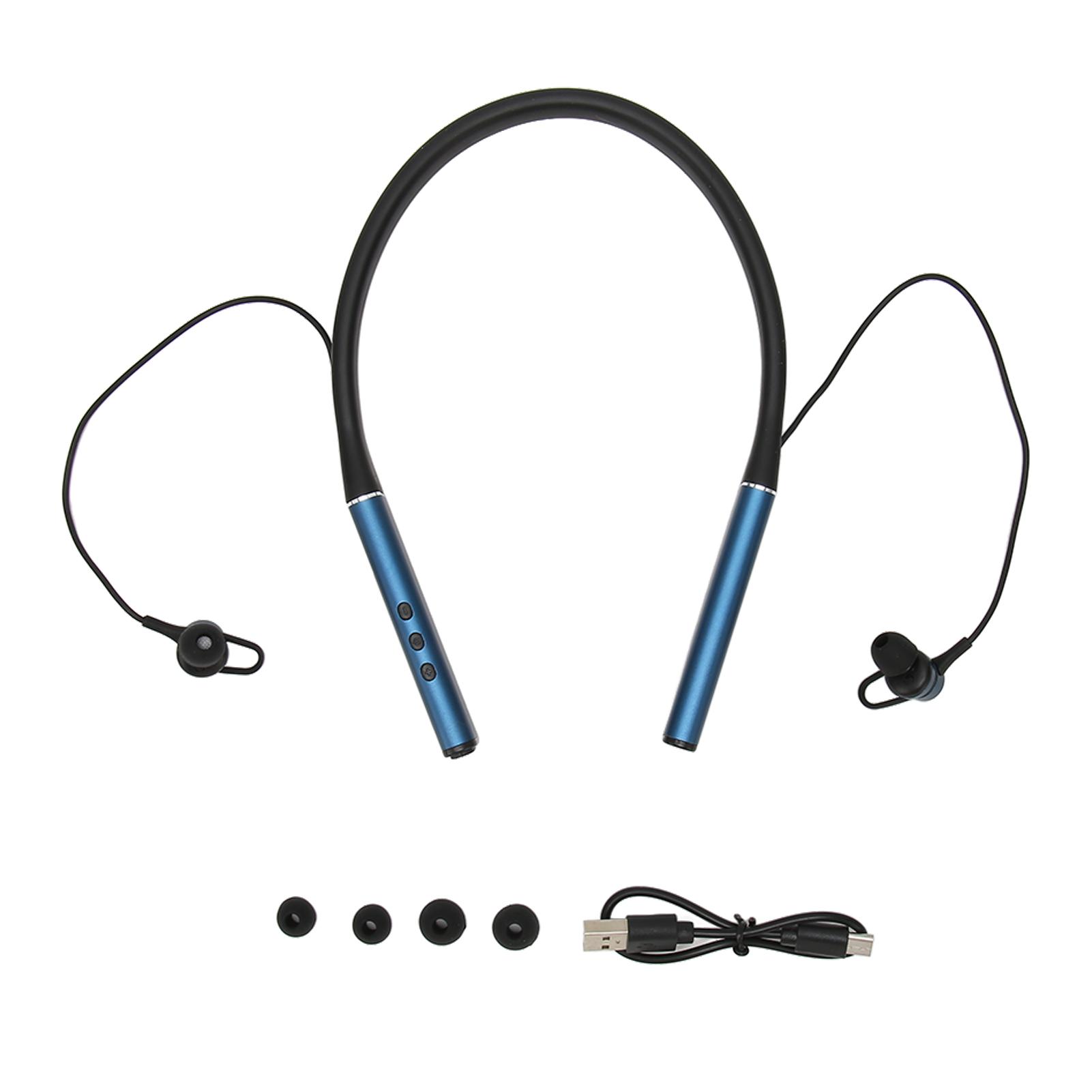 Bluetooth-навушники з шийним ремінцем, бездротові Hi-Fi, стереобаси, магнітні навушники з шийним ремінцем для використання на вулиці синій
Bluetooth-навушники з шийним ремінцем, бездротові Hi-Fi, стереобаси, магнітні навушники з шийним ремінцем для використання на вулиці синій