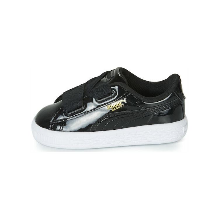 Puma Basket Heart Patent Toddler Black Baby Sneakers 363353-01 25
Puma Basket Heart Patent Toddler Black Baby Sneakers 363353-01 25