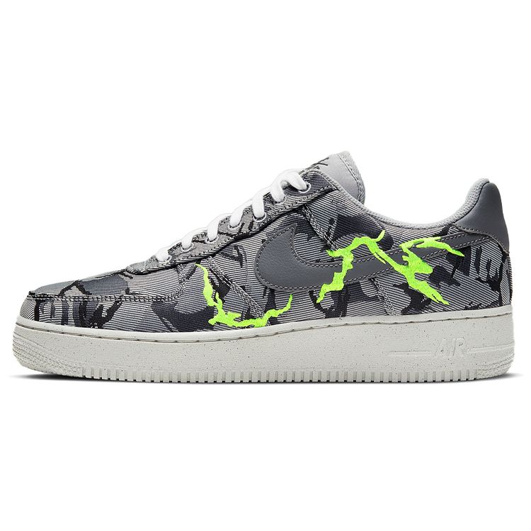 Nike Air Force 1 07 LX Grey Camo Мужские кроссовки Светло-дымчато-серый Electric-Green Light-Bone CV1725-001
Nike Air Force 1 07 LX Grey Camo Мужские кроссовки Светло-дымчато-серый Electric-Green Light-Bone CV1725-001