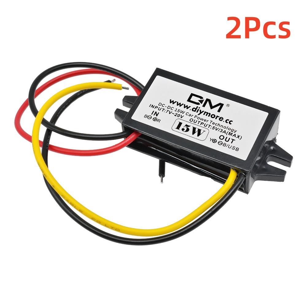 2 шт. 12V до 5V 3A 10W 15W DC-DC понижуючий перетворювач Buck модуль живлення для автомобіля чоловічий/жіночий USB Mini USB Micro USB адаптер
2 шт. 12V до 5V 3A 10W 15W DC-DC понижуючий перетворювач Buck модуль живлення для автомобіля чоловічий/жіночий USB Mini USB Micro USB адаптер