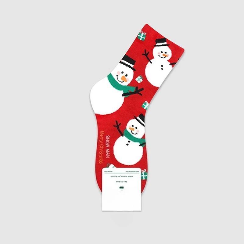 4/1Pairs Christmas Socks Cute Cartoon Santa Claus Snowman Pattern Mid Tube Sock Autumn/Winter Korean Crew Socks New Year Gifts One Size
4/1Pairs Christmas Socks Cute Cartoon Santa Claus Snowman Pattern Mid Tube Sock Autumn/Winter Korean Crew Socks New Year Gifts One Size