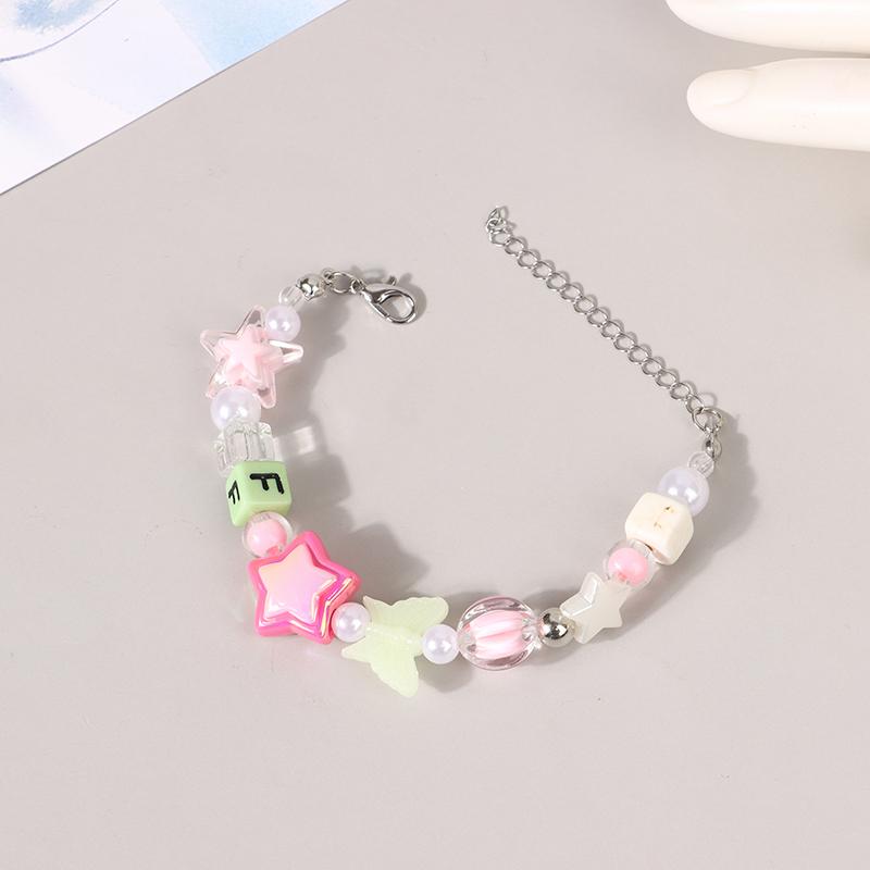 Kawaii Star Pearl Pink Y2K бисерный браслет для девочки Эстетические ювелирные аксессуары
Kawaii Star Pearl Pink Y2K бисерный браслет для девочки Эстетические ювелирные аксессуары