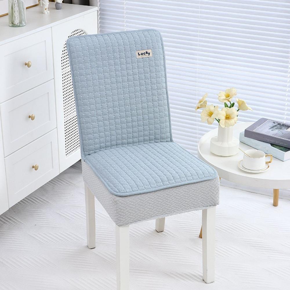 Elastic Checkered Jacquard Chair Cover Non-slip Fully Wrapped Chair Protection Covers Breathable Thicken Chair Protector світло-синій колір
Elastic Checkered Jacquard Chair Cover Non-slip Fully Wrapped Chair Protection Covers Breathable Thicken Chair Protector світло-синій колір