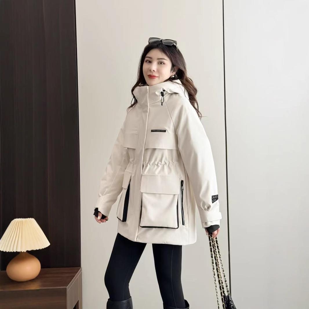 Korean Style High-End Women s Thickened Cotton Hooded Winter Parka Coat 2024 Extra Large
Korean Style High-End Women s Thickened Cotton Hooded Winter Parka Coat 2024 Extra Large