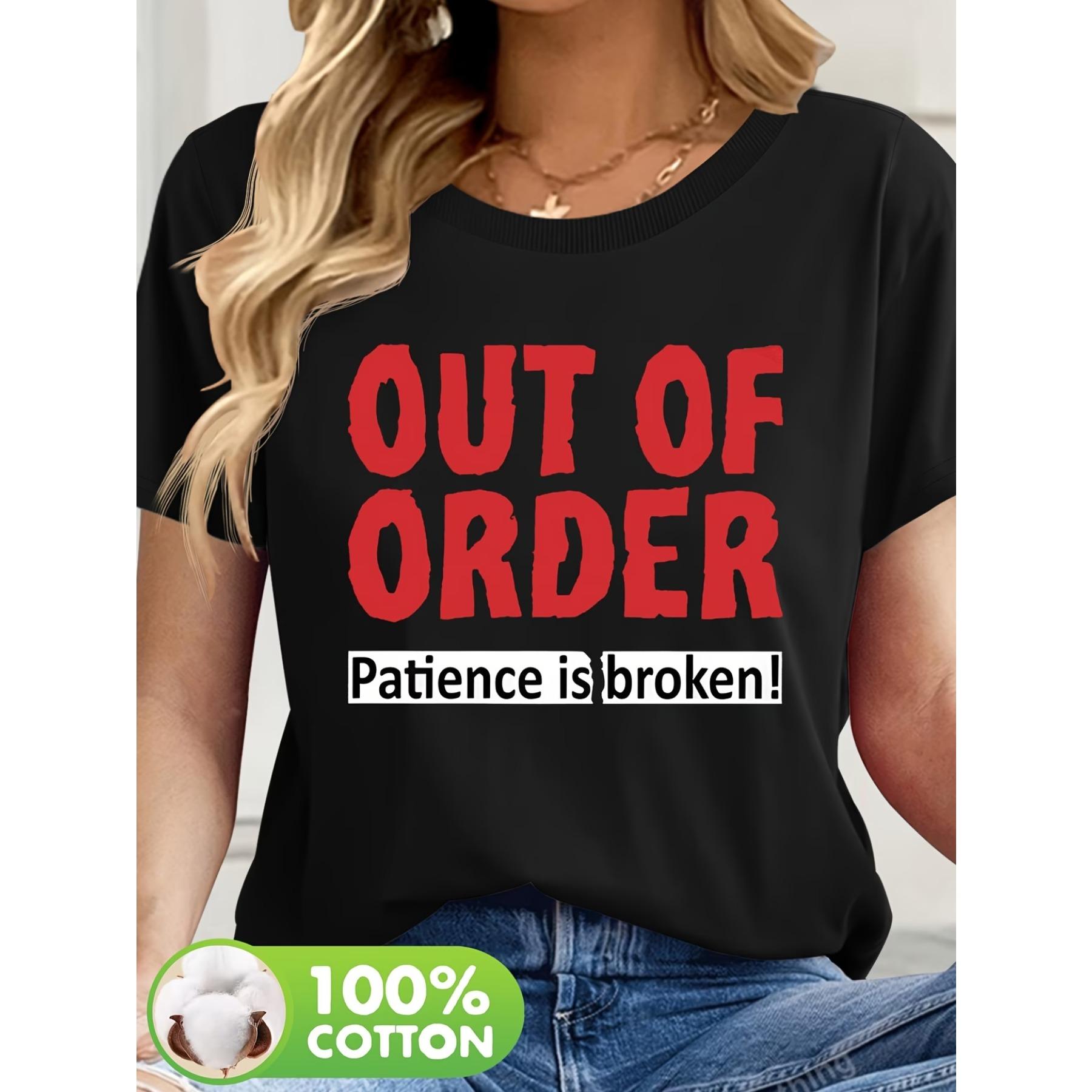 Letter Print Casual Round Neck Short Sleeve T-shirt New Summer Women s Wear T51 XXL чорний
Letter Print Casual Round Neck Short Sleeve T-shirt New Summer Women s Wear T51 XXL чорний