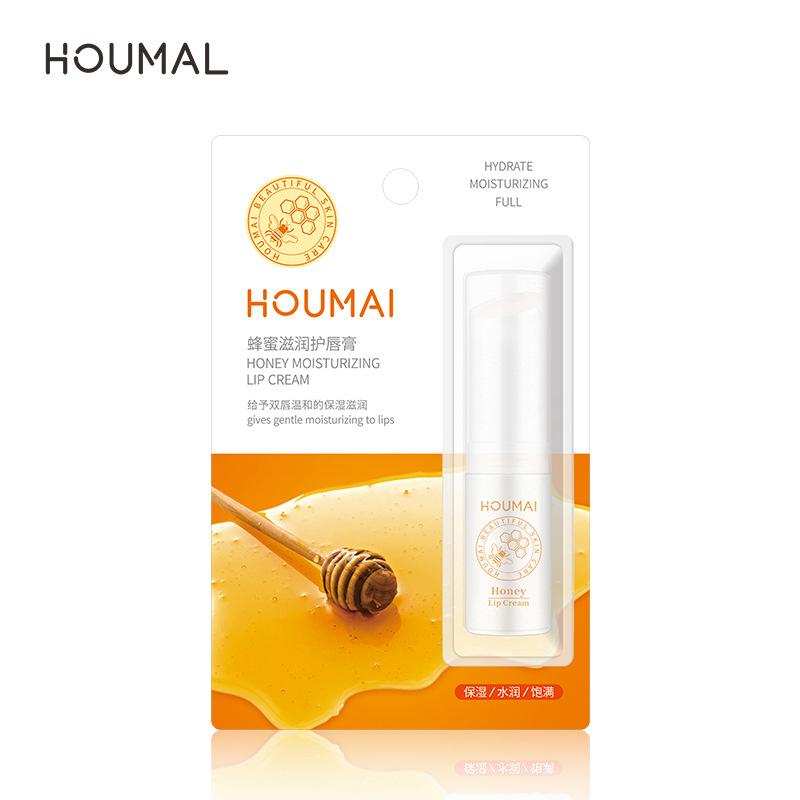 HOUMAI Медовый увлажняющий бальзам для губ Нежное восстановление помада для ухода за губами 2.7g
HOUMAI Медовый увлажняющий бальзам для губ Нежное восстановление помада для ухода за губами 2.7g