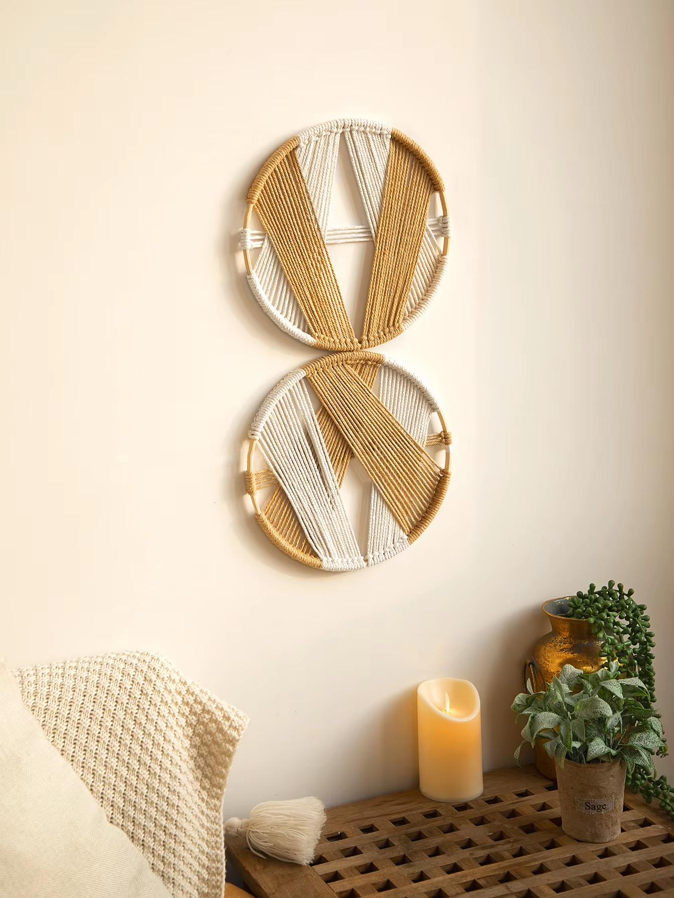 2 Pcs Dream Catcher Wall Hanging Macrame With Bamboo Boho Wall Decor Aesthetic Macrame Home Decorations Bedroom Living Room Gift
2 Pcs Dream Catcher Wall Hanging Macrame With Bamboo Boho Wall Decor Aesthetic Macrame Home Decorations Bedroom Living Room Gift