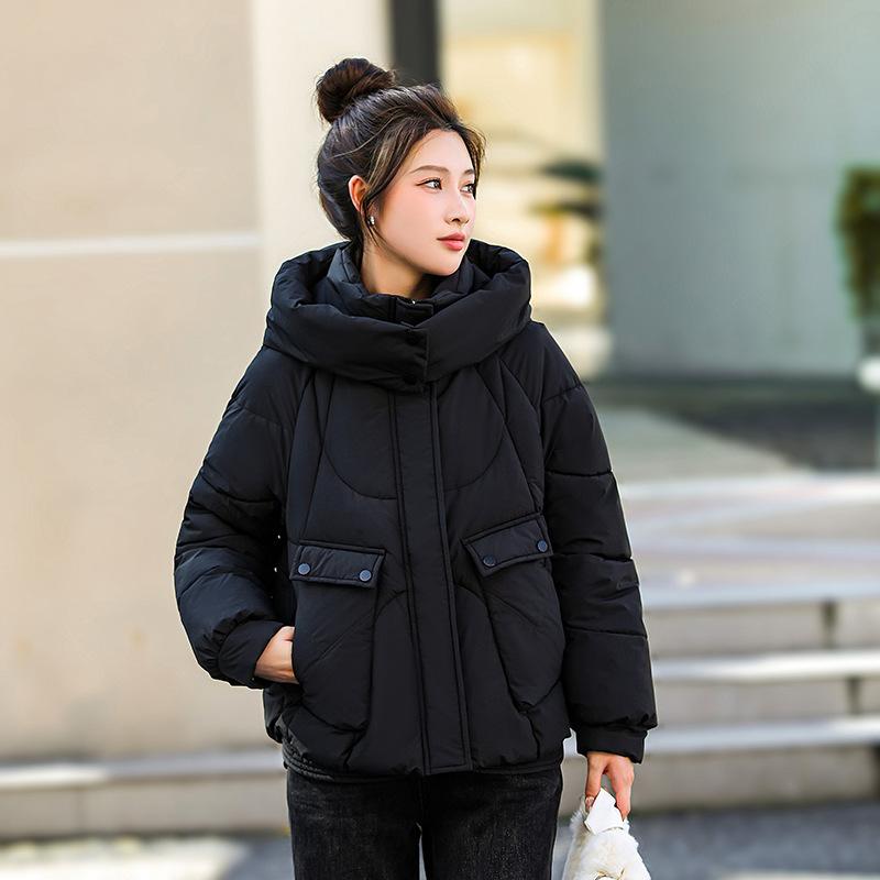 Cotton Clothes Women s 2025 Winter New Down Cotton Jacket Short Korean Loose Hooded Thickened Warm Padded Jacket Jacket M чёрный
Cotton Clothes Women s 2025 Winter New Down Cotton Jacket Short Korean Loose Hooded Thickened Warm Padded Jacket Jacket M чёрный