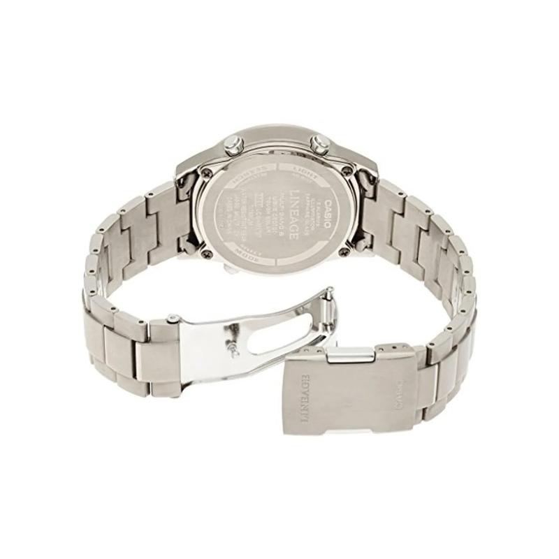 CASIO LINEAGE series 50 meters waterproof Quartz titanium strap men s watch gray dial LCW-M170TD-7A синій
CASIO LINEAGE series 50 meters waterproof Quartz titanium strap men s watch gray dial LCW-M170TD-7A синій