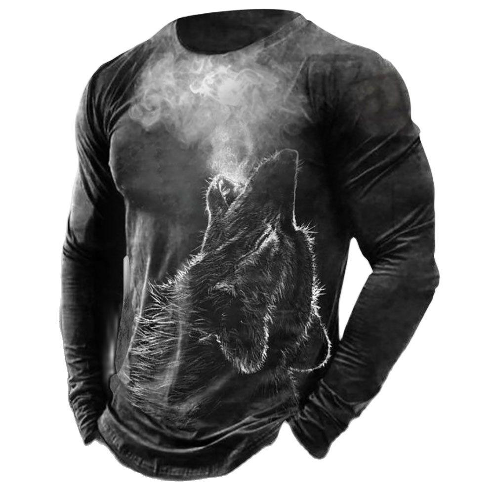 Men ‘s Vintage Long Sleeve T Shirt 3D Print Spring Autumn Hip Hop Streetwear O-Neck T Shirts Loose Tops Tees Men clothing 2XL
Men ‘s Vintage Long Sleeve T Shirt 3D Print Spring Autumn Hip Hop Streetwear O-Neck T Shirts Loose Tops Tees Men clothing 2XL