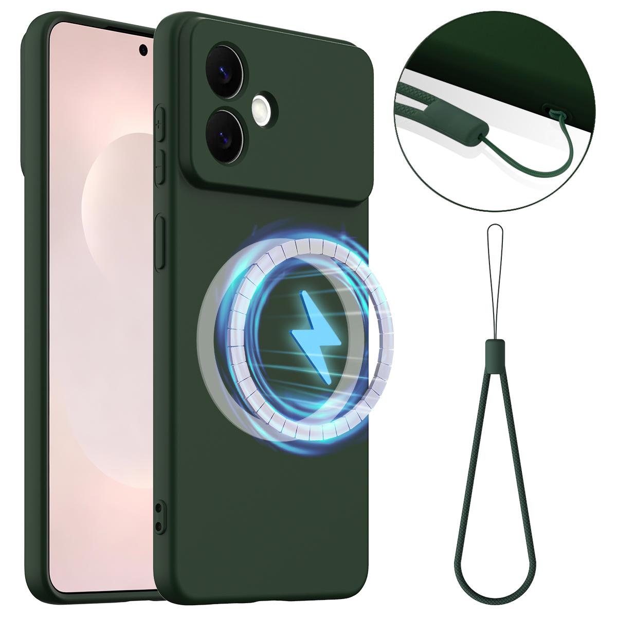 For Samsung Galaxy S26 Edge Magnetic Case Anti-Drop Liquid Silicone Phone Cover
For Samsung Galaxy S26 Edge Magnetic Case Anti-Drop Liquid Silicone Phone Cover