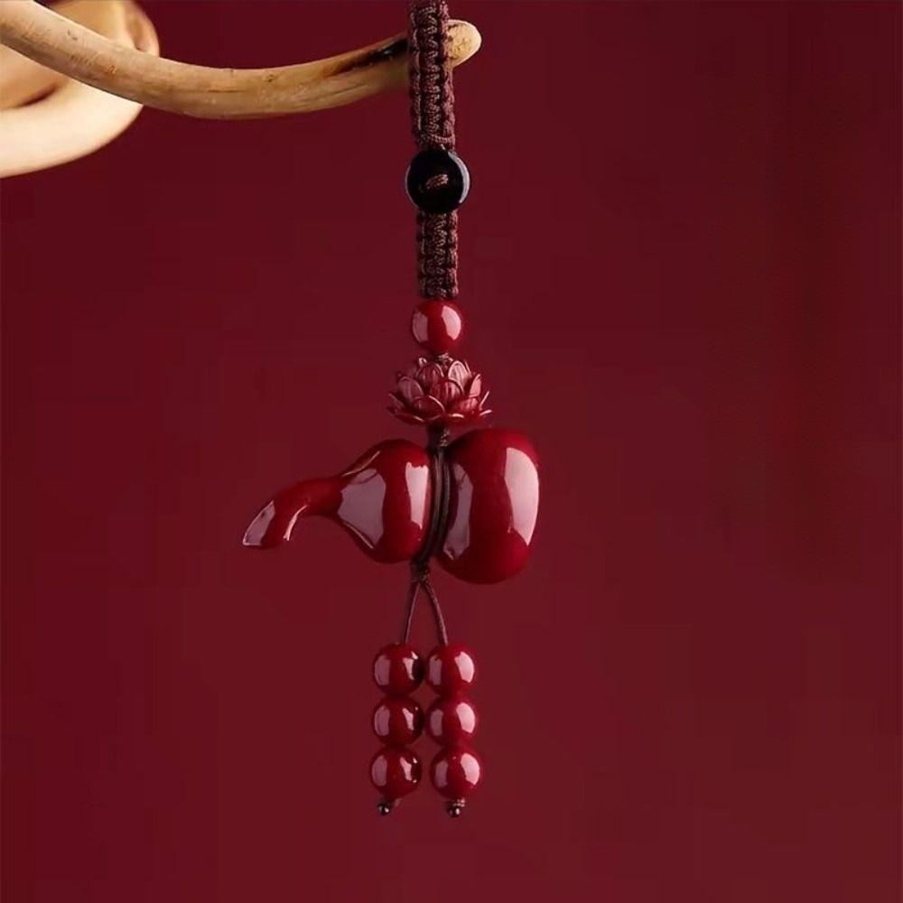 Fashion Carved Gourd Keychain Chinese Style Woven Handmade Keyring Unisex Pendant Mobile Phones
Fashion Carved Gourd Keychain Chinese Style Woven Handmade Keyring Unisex Pendant Mobile Phones