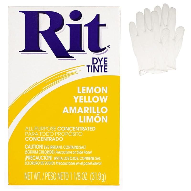 Multipurpose Concentrated Lit Dye Powder with Plastic Gloves for Clothing, Decorations and Crafts single pack – lemon yellow
Multipurpose Concentrated Lit Dye Powder with Plastic Gloves for Clothing, Decorations and Crafts single pack – lemon yellow
