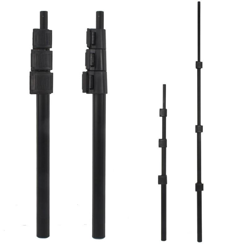 Aluminum Alloy Four-Section Telescopic Extension Pole with Buckle Connection 1m
Aluminum Alloy Four-Section Telescopic Extension Pole with Buckle Connection 1m