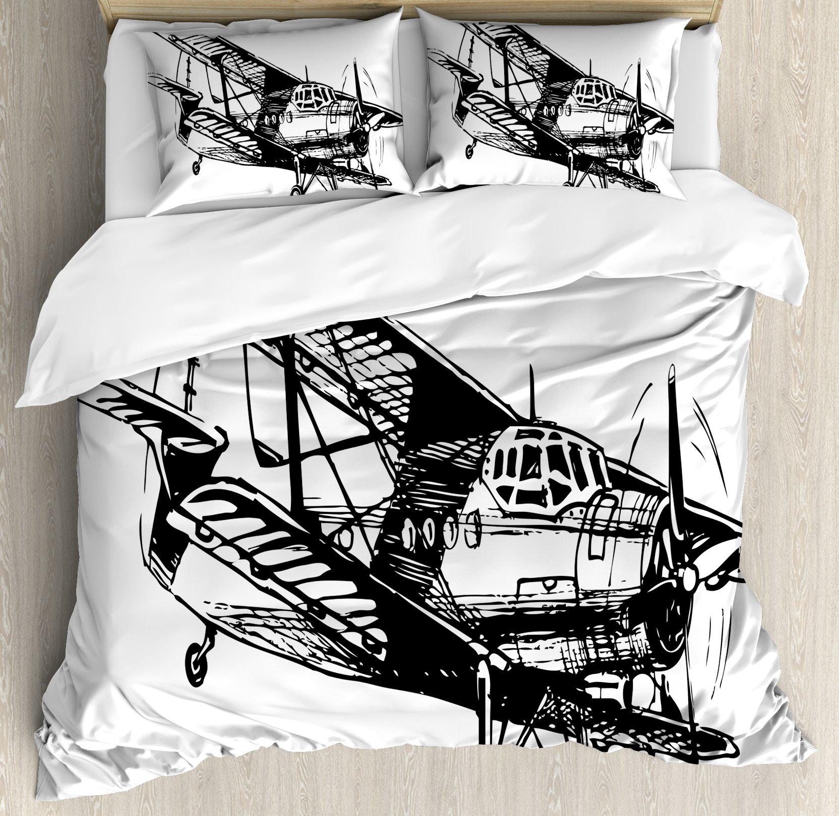 Aircraft Soft Duvet Cover Set Children Kids Tenagers Airplane Sketch Style Microfiber Beding featuring Pilowcase Boy Girl Decor Warm Comforter Cover 135*200cm Eu-Single
Aircraft Soft Duvet Cover Set Children Kids Tenagers Airplane Sketch Style Microfiber Beding featuring Pilowcase Boy Girl Decor Warm Comforter Cover 135*200cm Eu-Single