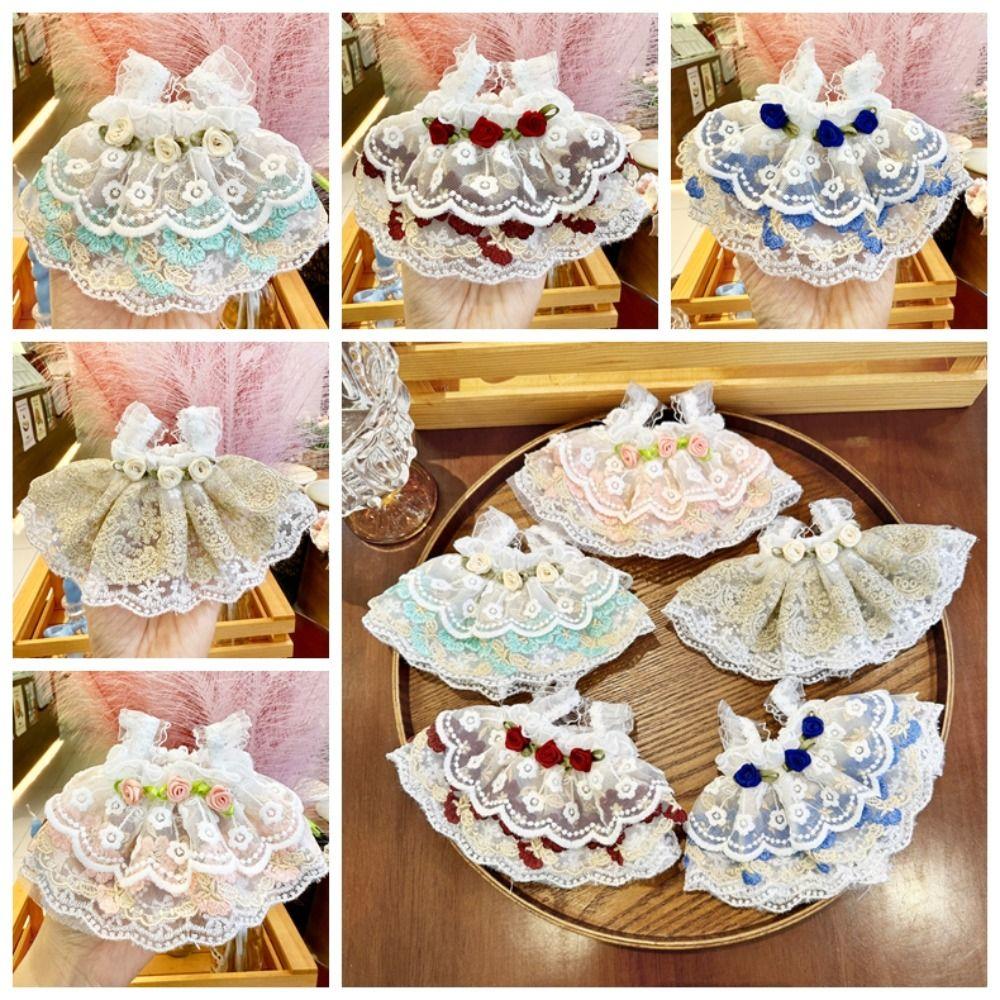 Lace Rose Dress 15-23cm Cotton Doll Clothes Lovely Camisole Dress New Doll Accessories for Doll світло-синій колір
Lace Rose Dress 15-23cm Cotton Doll Clothes Lovely Camisole Dress New Doll Accessories for Doll світло-синій колір