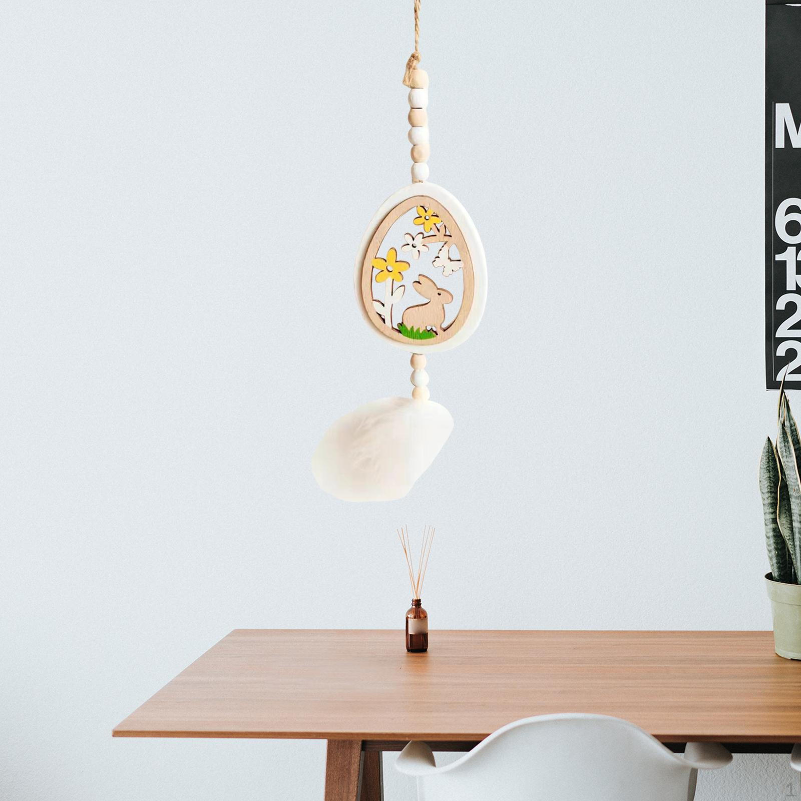 -Wooden Beads Garland Boho Hanging Feather Pendant Handmade Prayer for Holiday Bedroom білий
-Wooden Beads Garland Boho Hanging Feather Pendant Handmade Prayer for Holiday Bedroom білий