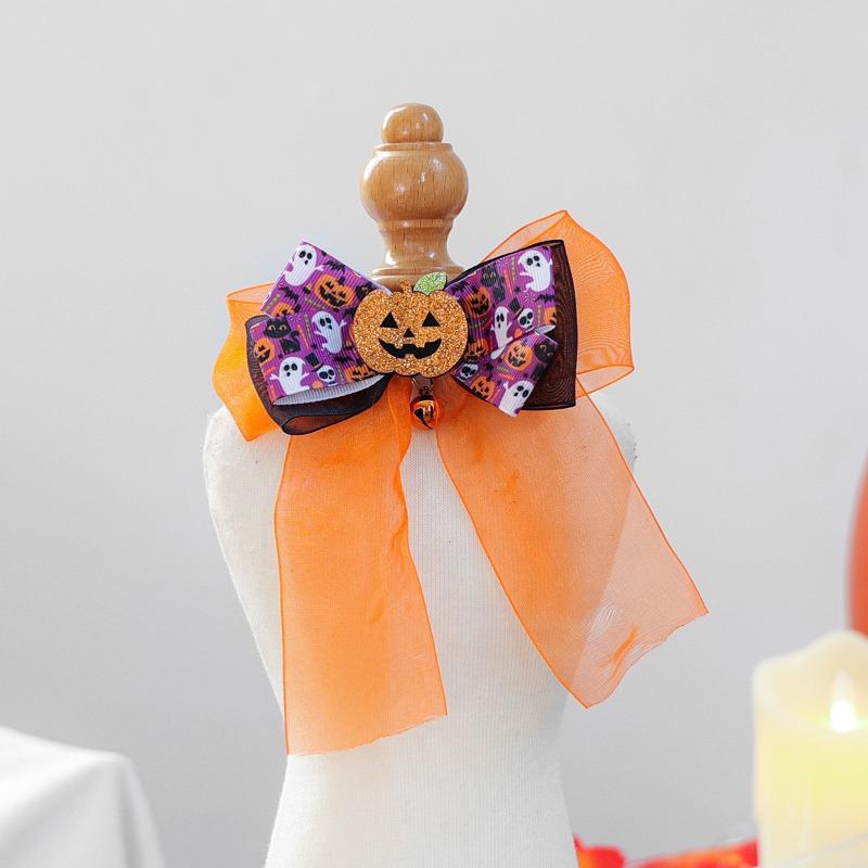 Autumn and winter Halloween pet new accessories scarf cute puppy kitten Halloween pumpkin head scarf One size fits all
Autumn and winter Halloween pet new accessories scarf cute puppy kitten Halloween pumpkin head scarf One size fits all