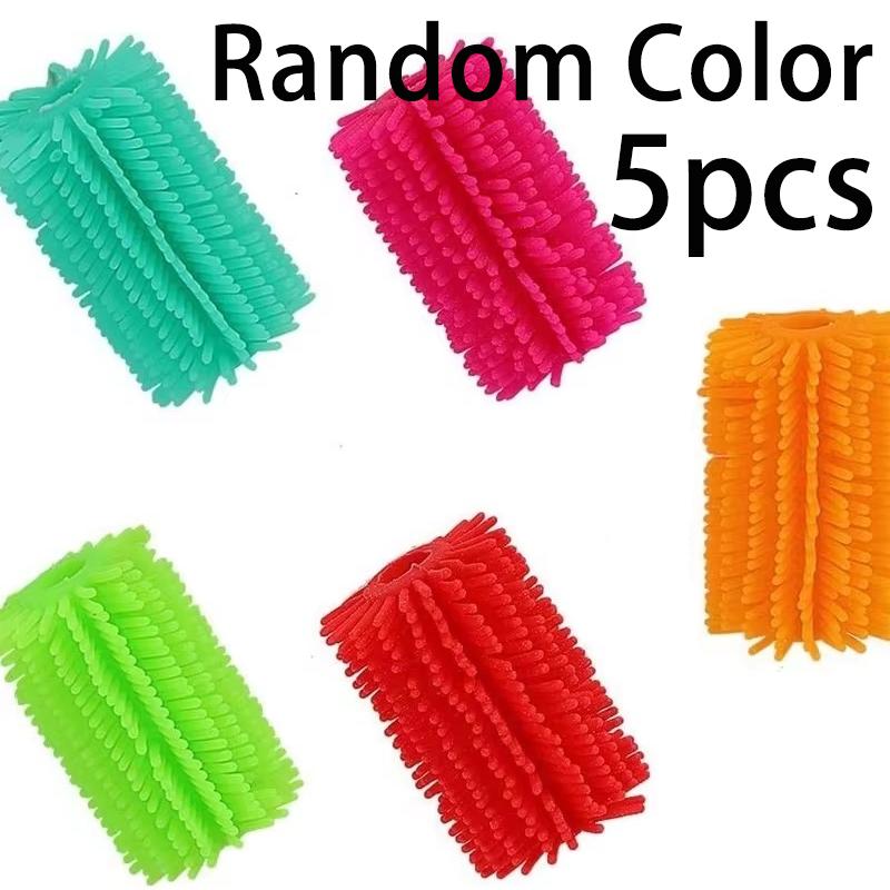 5Pcs Funy Colorful Silicone Pen Holder Writing Tool Squeeze Toy Furry Pencil Grasp Writing Decompress Aid Grip Stationery
5Pcs Funy Colorful Silicone Pen Holder Writing Tool Squeeze Toy Furry Pencil Grasp Writing Decompress Aid Grip Stationery