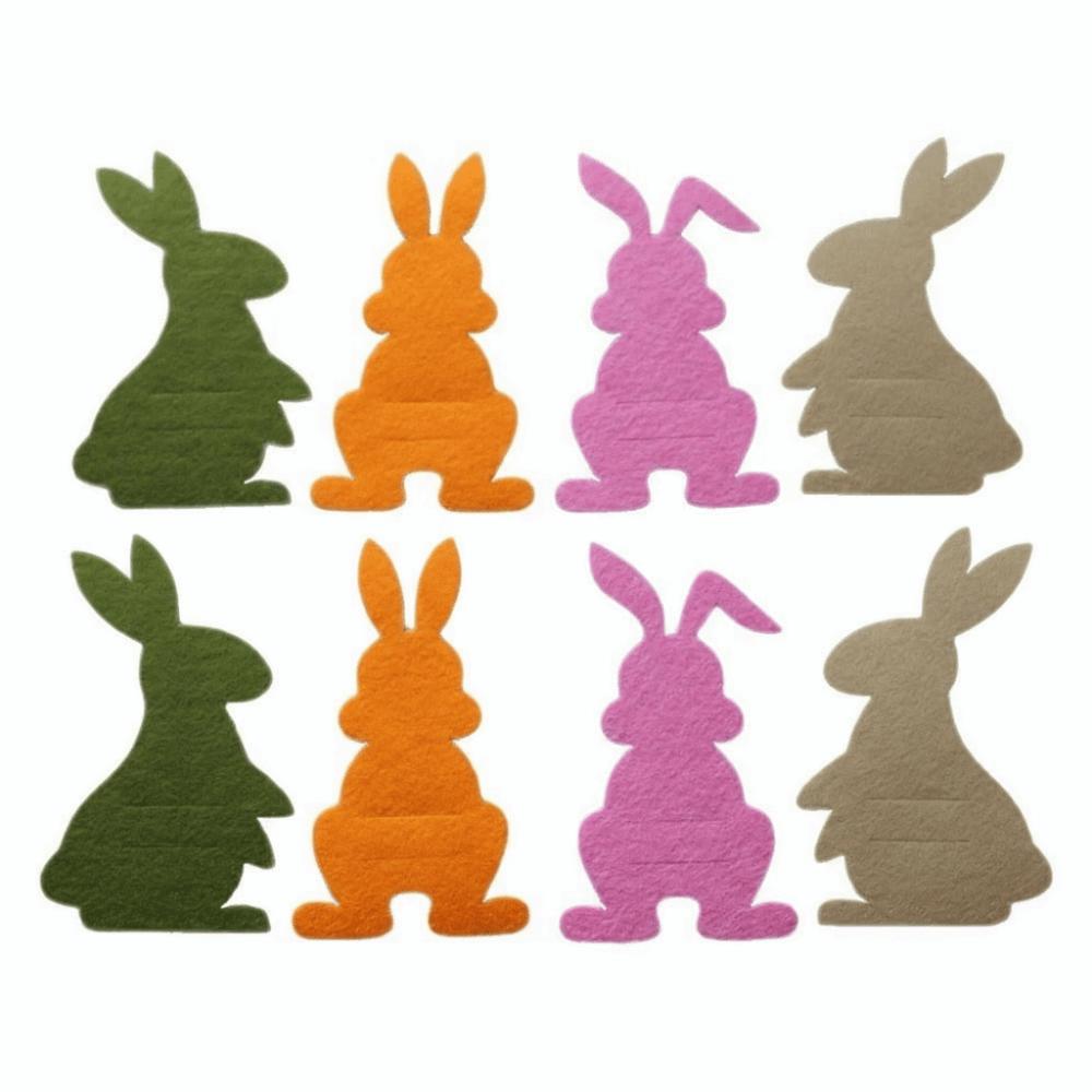 8pcs/set Funny Easter Bunny Coin Clip Colorful Felt Cotton Cloth Rabbit Cutlery Holders Cartoon Unique Dinnerware Decor
8pcs/set Funny Easter Bunny Coin Clip Colorful Felt Cotton Cloth Rabbit Cutlery Holders Cartoon Unique Dinnerware Decor